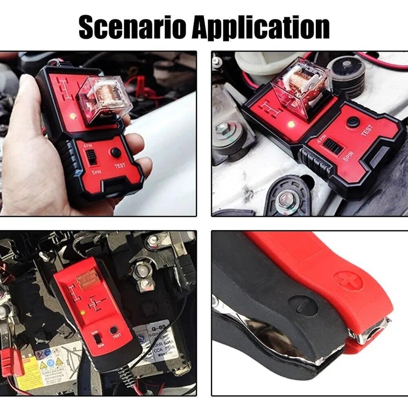 Automotive Relay Tester Quick Diagnostic Tool for Car Relays