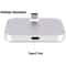 Aluminum USBC Desktop Charging Dock Stand Fast Charge Station For Smartphones 4