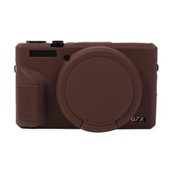 canon powershot silicone camera case with lens cover soft protective cover for g7x mark iii