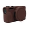 For Canon PowerShot Soft Silicone Protective Case With Lens Cover 3