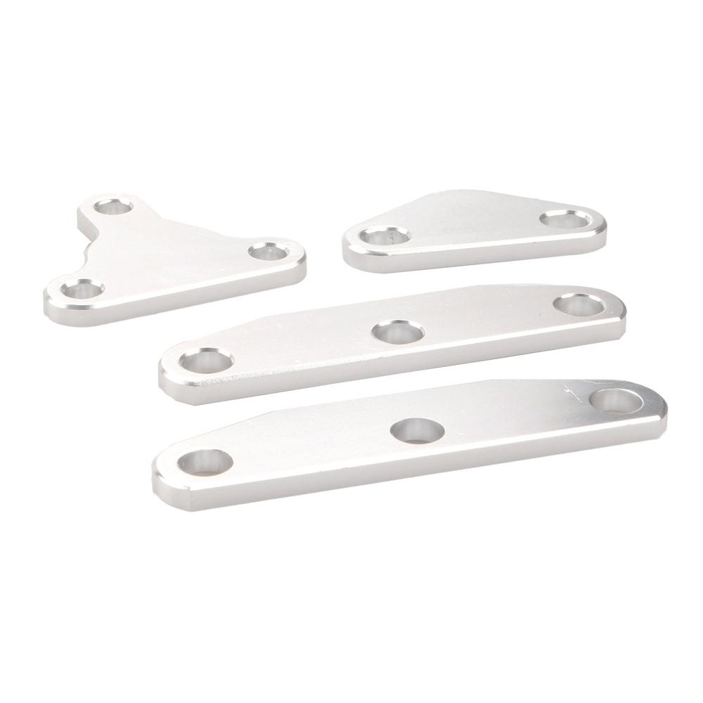 Toyota Exhaust Air Intake Block Off Kit Aluminum Spacer Gasket Set 1