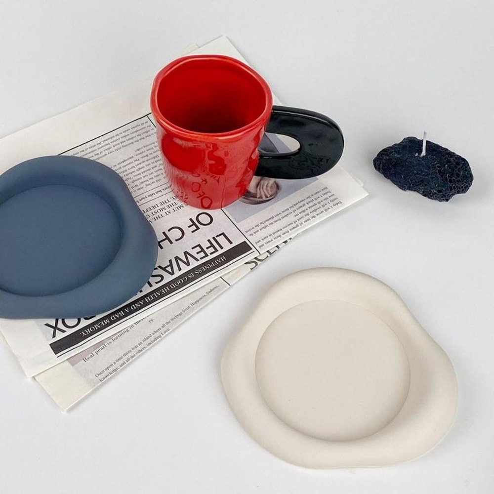 Cloud Silicone Coaster Tray Heat Resistant Non Slip Jewelry Holder Dish 5