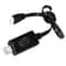 Smart USB Lithium Battery Charger Cable with LED Indicator Fast Safe Charging