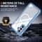MagSafe Tempered Glass Phone Case For Samsung Galaxy Shockproof Clear Cover 2