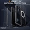 MagSafe Tempered Glass Phone Case For Samsung Galaxy Shockproof Clear Cover 6