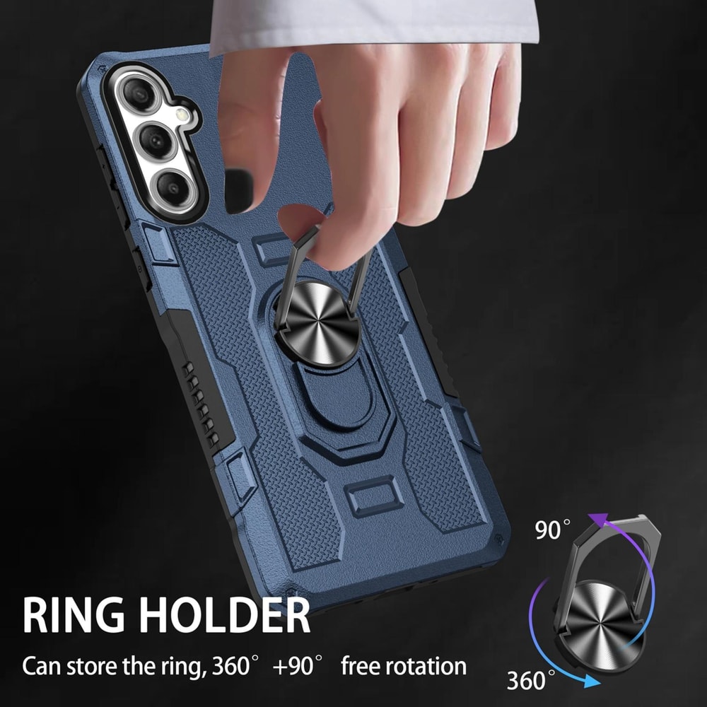 Samsung Ring Holder Armor Case Shockproof Hybrid Cover With Kickstand Grip 6