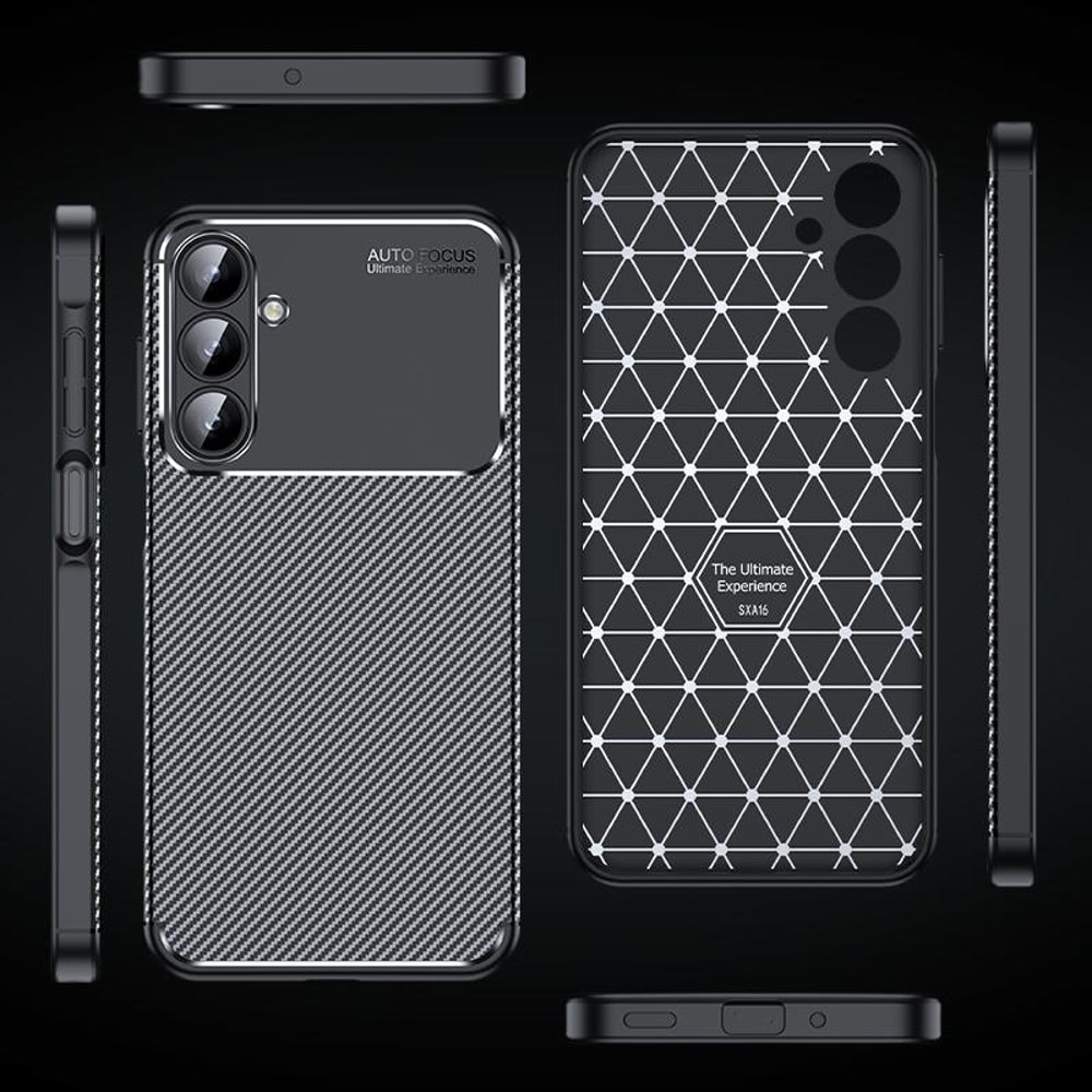Samsung Galaxy carbon fiber phone case, Shockproof Slim TPU Protective Cover