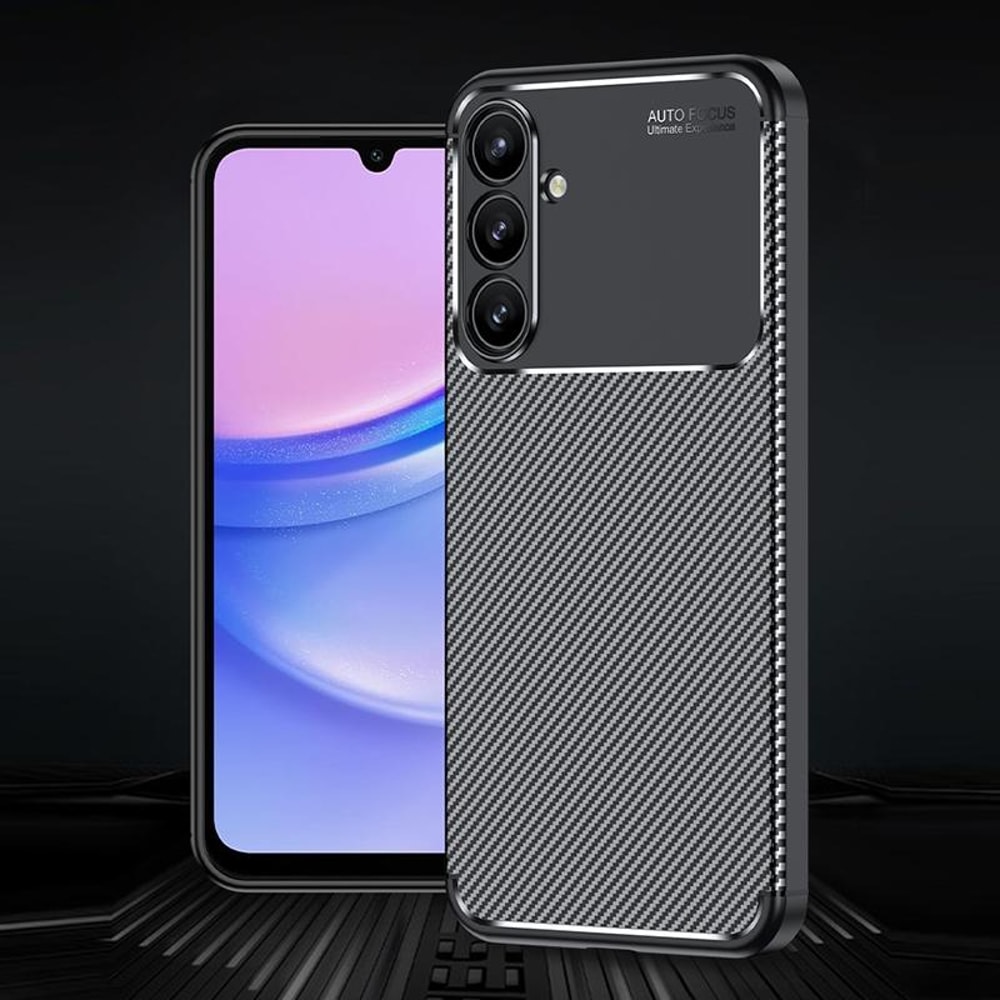 Samsung Galaxy carbon fiber phone case, Shockproof Slim TPU Protective Cover