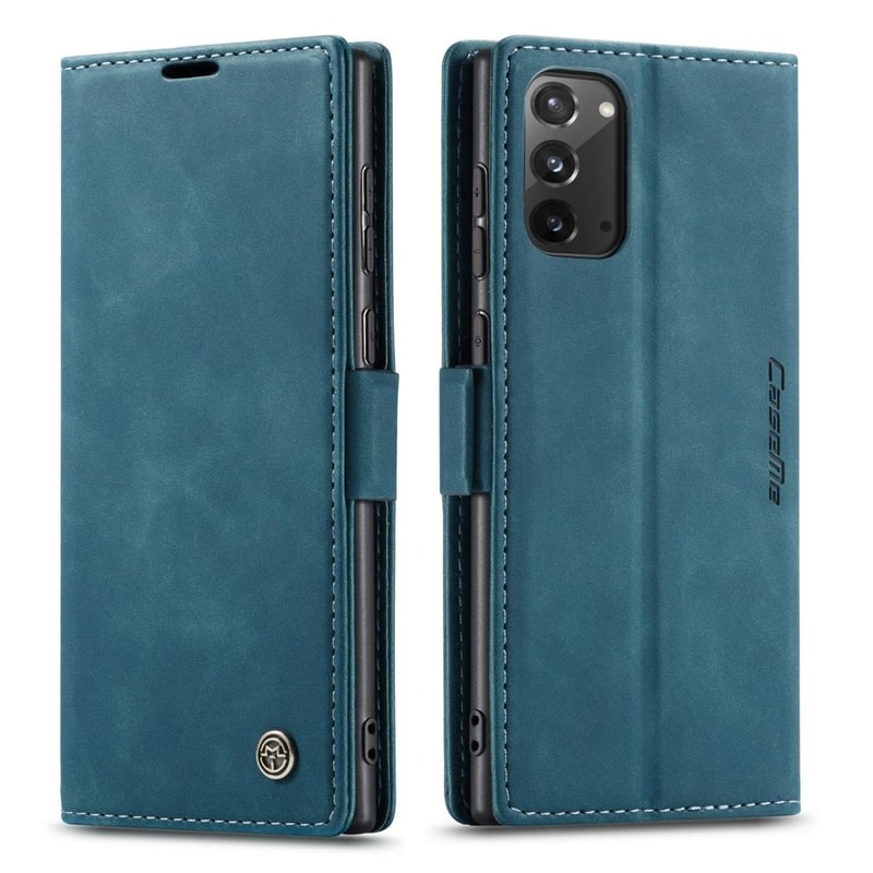 CaseMe Leather Wallet Case for Samsung Galaxy, Flip Stand Phone Case with Card Holder