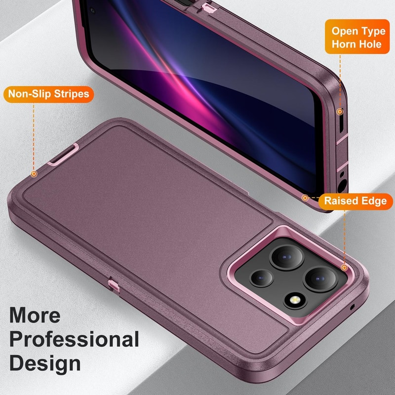 Motorola Moto Life Waterproof Rugged Phone Case Shockproof Protective Cover