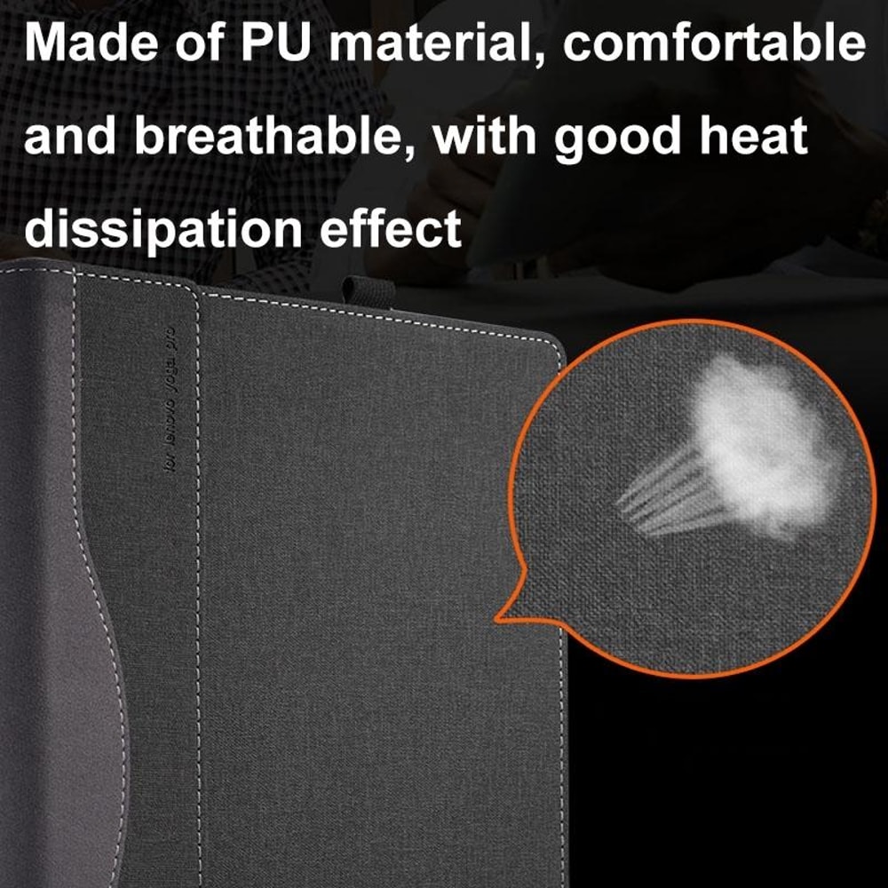 Shockproof Leather Laptop Sleeve For HP Laptop Protective Case Slim Magnetic Cover 6