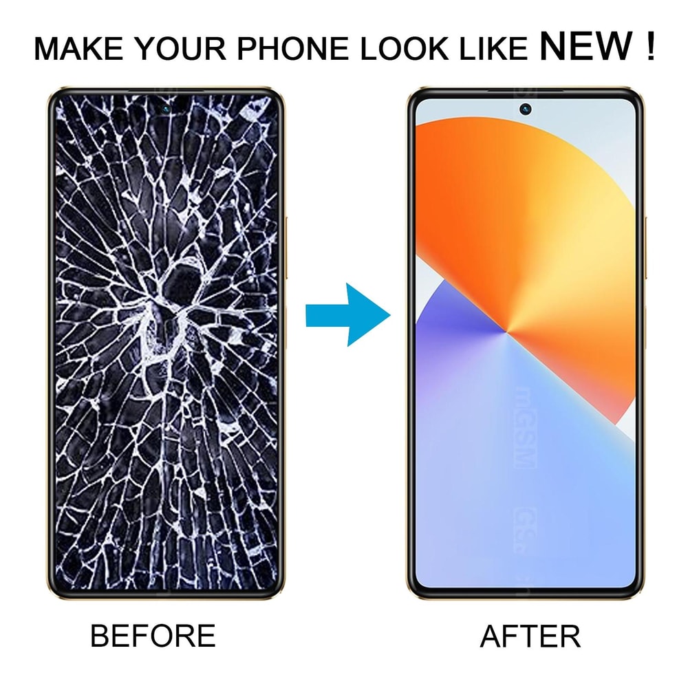 Infinix Phone Screen Replacement LCD Display Digitizer Assembly Full Repair Kit 5