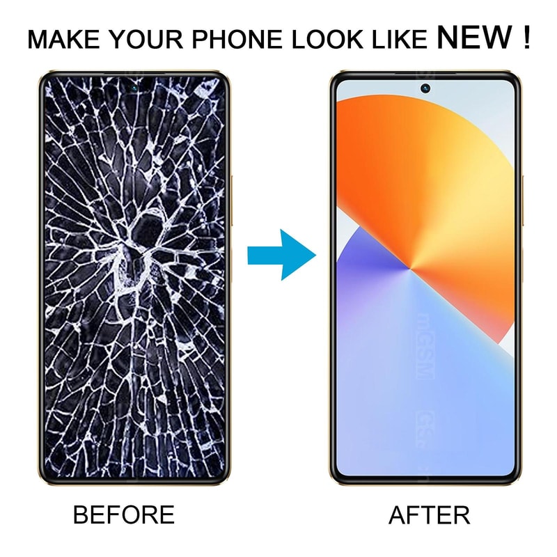 Infinix Phone Screen Replacement LCD Display Digitizer Assembly Full Repair Kit 5