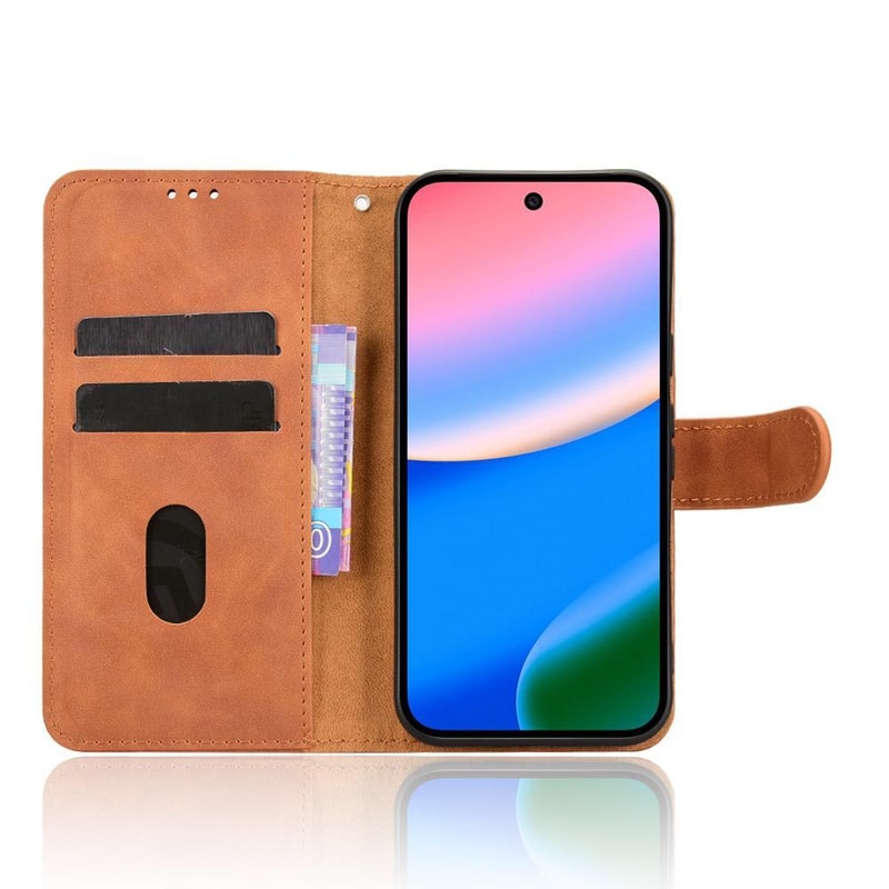 Magnetic Flip Leather Wallet Case for Google Pixel Skin Feel Shockproof Cover