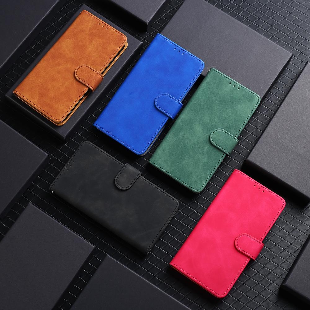 Magnetic Flip Leather Wallet Case for Google Pixel Skin Feel Shockproof Cover