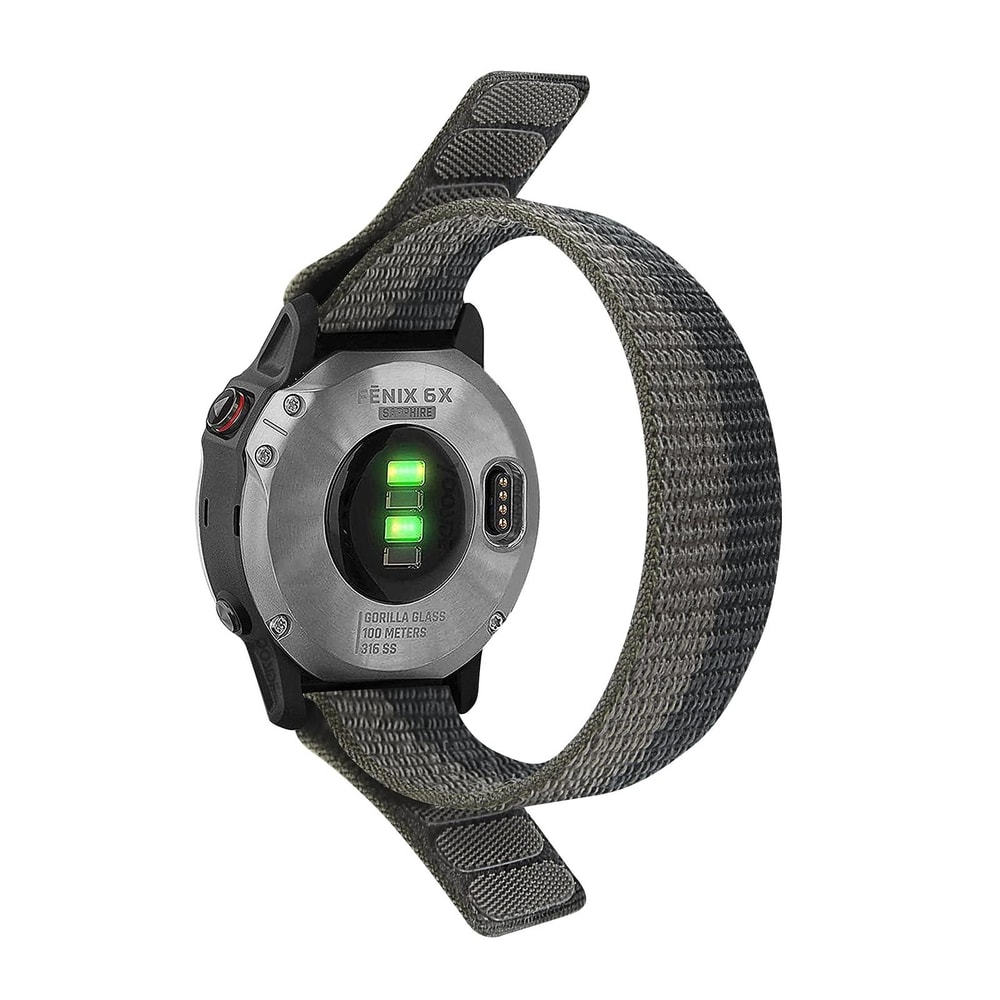 Garmin Fenix Nylon Loop Strap Adjustable Breathable Sport Watch Band 1