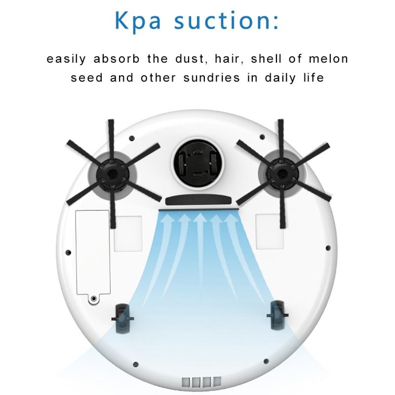 Smart Robot Vacuum Cleaner 1800Pa Strong Suction Automatic Floor Cleaner 9