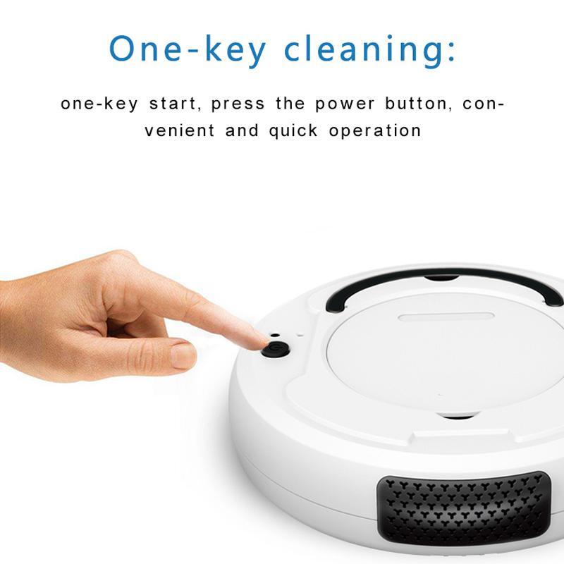 Smart Robot Vacuum Cleaner 1800Pa Strong Suction Automatic Floor Cleaner 8