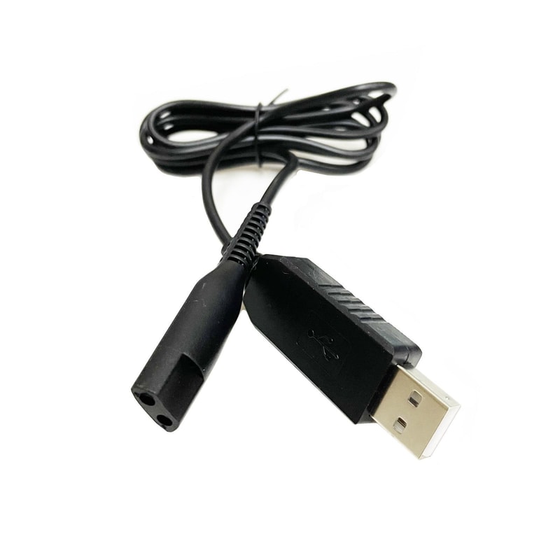 Braun Shaver USB Charging Cable Replacement Cord For Series 0