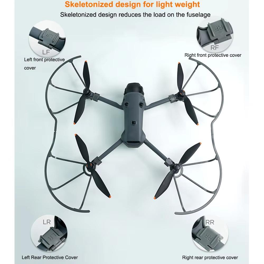 DJI Mavic 4 Pro Propeller Guards Quick Release Drone Safety Protector 4