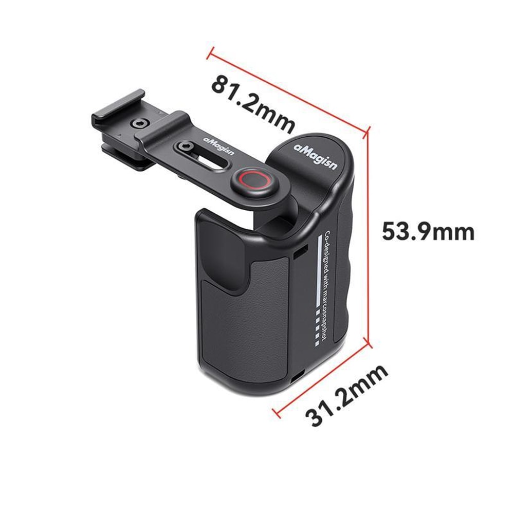 Xplorer Action Camera Grip Kit With Shutter Button For GoPro DJI Insta360 Vlogging 2