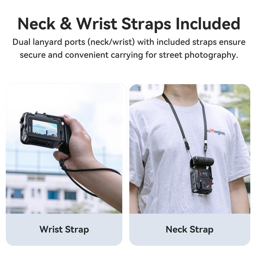 Xplorer Action Camera Grip Kit With Shutter Button For GoPro DJI Insta360 Vlogging 10