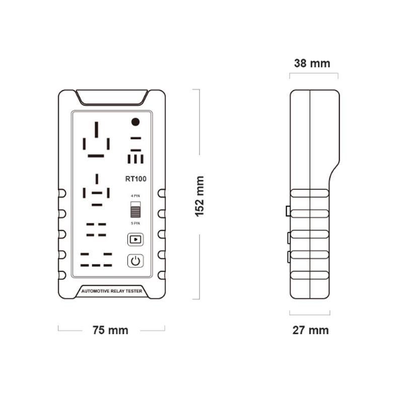 Smart Relay Tester Automotive Diagnostic Tool With Auto Detection 2