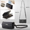 RFID Blocking IPhone Wallet Case With Crossbody Strap Leather Zipper Phone Purse 5