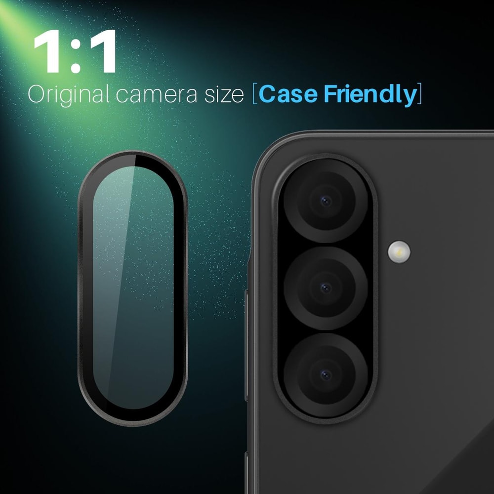 Samsung Galaxy Camera Lens Protector Ring With Tempered Glass HD Shield 3