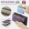 Samsung Wallet Case RFID Leather Card Holder Crossbody Zipper Phone Case 5