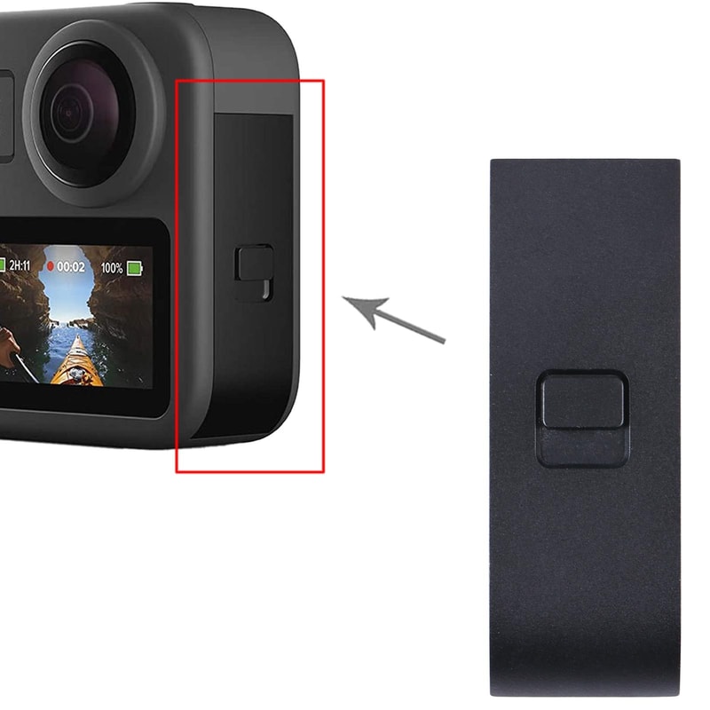 GoPro Max Metal Side Cover Replacement Housing Repair Part Durable Fit 4