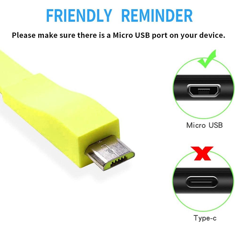 Bluetooth Speaker Charging Cable Micro USB for UE Boom Megaboom Roll Fast Sync Cord