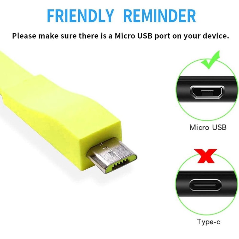 Bluetooth Speaker Charging Cable Micro USB for UE Boom Megaboom Roll Fast Sync Cord