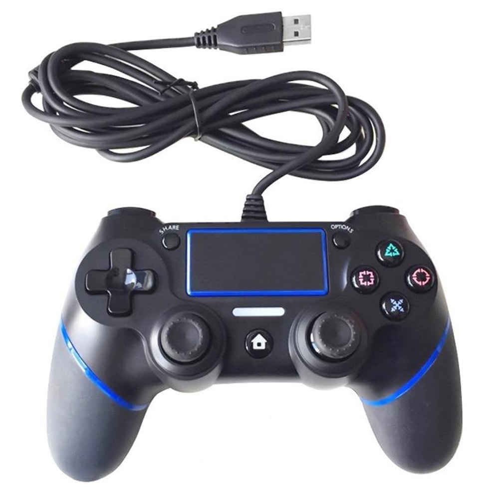 Wired PS4 Controller With Touchpad Audio Jack Precision Gaming Gamepad For PlayStation 1