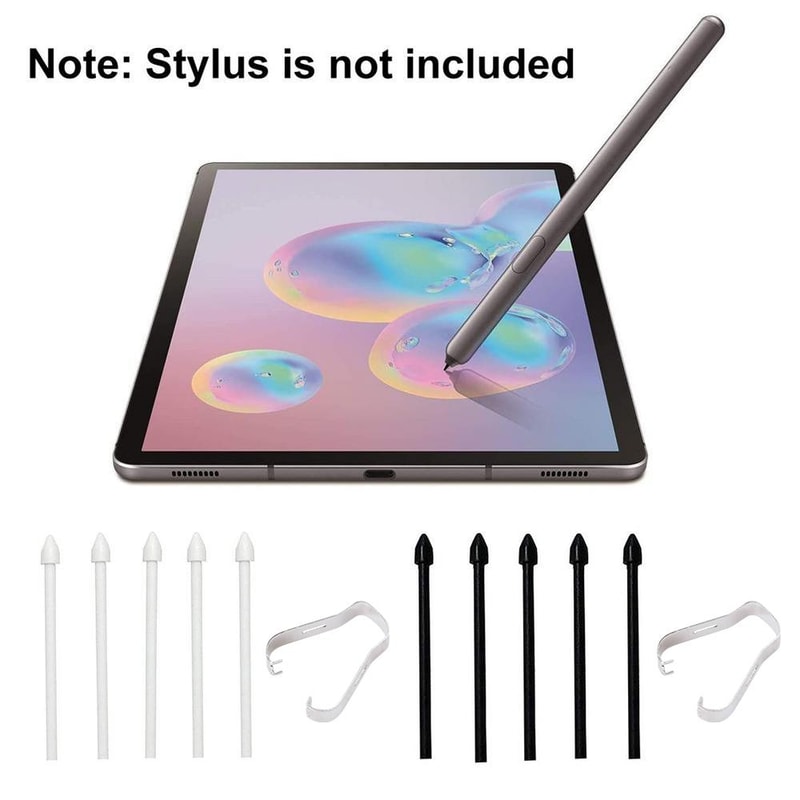 6in1 Samsung S Pen Replacement Tips Kit High Precision Stylus Pen Nibs For Galaxy Tab Note 1