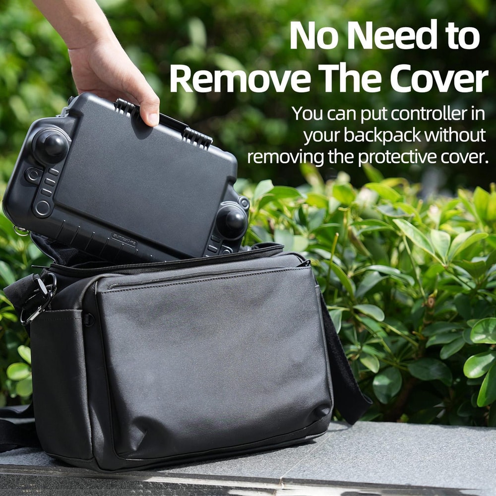 DJI RC Plus 2 Sunshade Cover with Screen Protection Foldable Anti-Glare Remote Shield