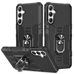 samsung galaxy ring holder case shockproof armor kickstand cover