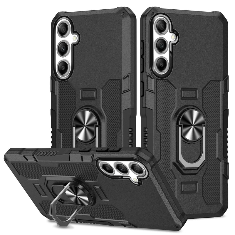 For Samsung Galaxy Ring Holder Armor Hybrid Phone Case 0