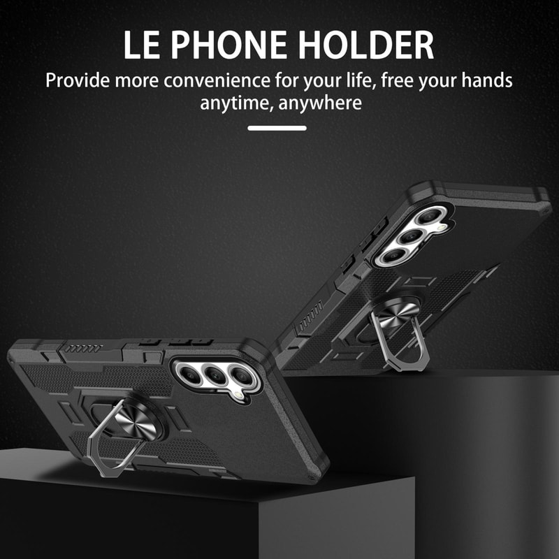 For Samsung Galaxy Ring Holder Armor Hybrid Phone Case 1