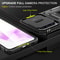 Samsung Galaxy Case Shockproof Phone Case Camera Protection Case Magnetic Ring Holder Case Rugged A 2