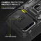 Samsung Galaxy Case Shockproof Phone Case Camera Protection Case Magnetic Ring Holder Case Rugged A 4