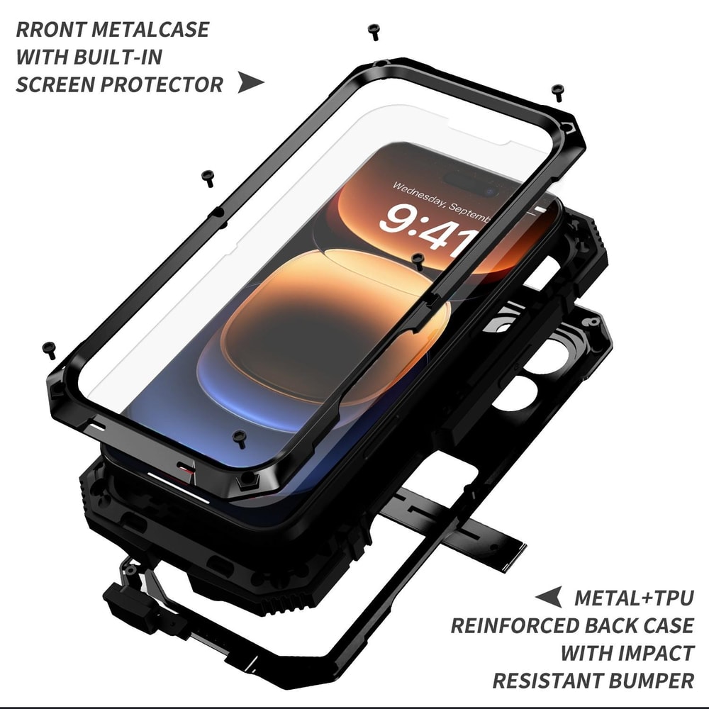 RJUST Rugged Waterproof Shockproof Case For IPhone Max Dustproof Heavy Duty Protection 5