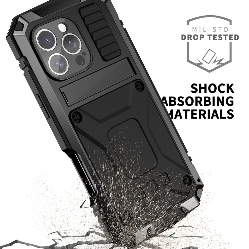 RJUST Rugged Waterproof Shockproof Case For IPhone Max Dustproof Heavy Duty Protection 13