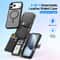 For IPhone Lawa Series 2 In 1 Wallet Zipper Detachable MagSafe Phone Case With Lanyard 1