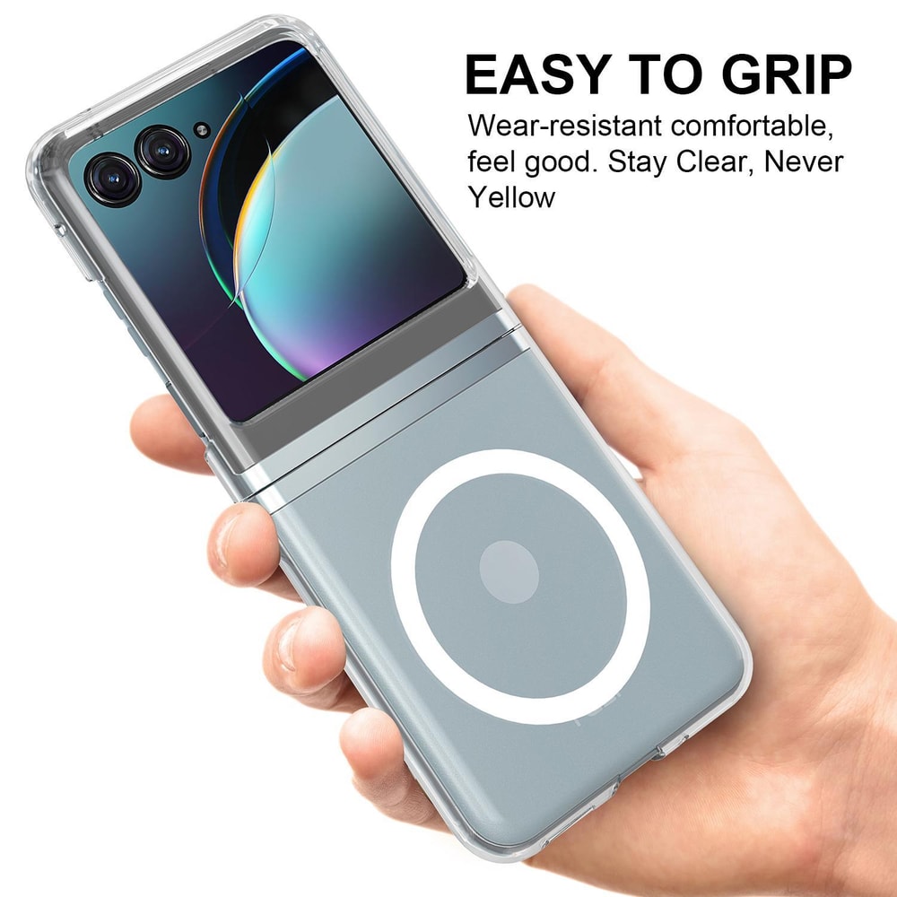 Motorola Razr MagSafe Case Clear Scratchproof Slim Protective Cover 7