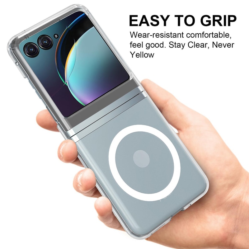 Motorola Razr MagSafe Case Clear Scratchproof Slim Protective Cover 7