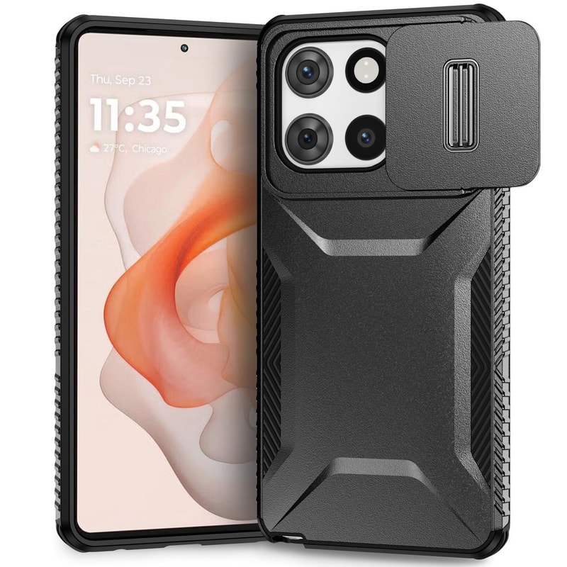 Sliding Camshield Shockproof Phone Case For Motorola Moto G Stylus With Camera Cover Protection 0