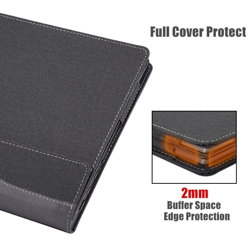 For HP Laptop Leather Laptop Shockproof Protective Case 2