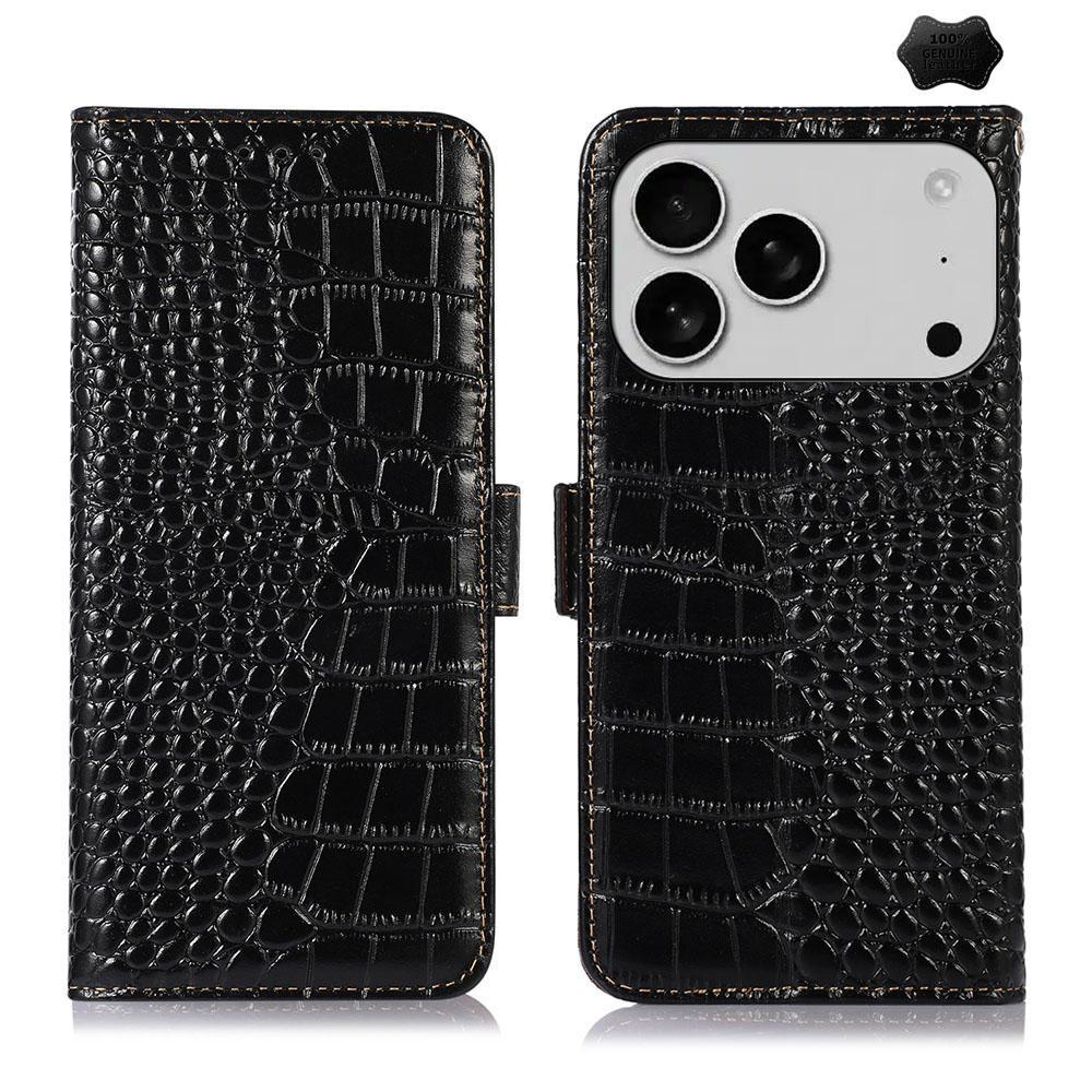 Luxury Crocodile Leather Wallet Case For IPhone 6