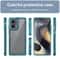 Motorola Edge 2024 protective phone case with Clear Acrylic Back & Shockproof TPU Bumper